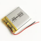 Batterie rechargeable 3,7 V 400 mAh polymère LiPo pour appareil photo MP3 montre intelligente 403035