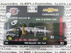M2 Machines 2022 HS01 MAJ G Action 1968 CHEVROLET C60 Roll Back Tow Truck CHASE