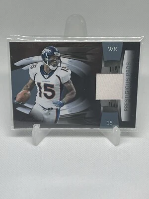 2009 Playoff Prestige Prestigious Pros  /25 Brandon Marshall #7 White Patch 0673 - Image 1 of 2