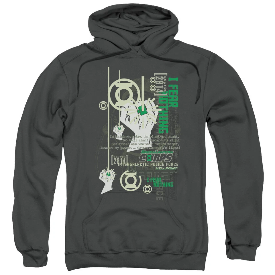 GREEN LANTERN CORE STRENG Licencia Adulto Sudadera con Capucha Sudadera con Capucha SM-3XL Foto 1 de 2