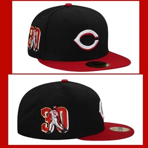Gorra ajustada parche exclusivo New Era 59Fifty 7 7/8 CINCINCINNATI ROJOS Ken Griffey Jr - Imagen 1 de 5