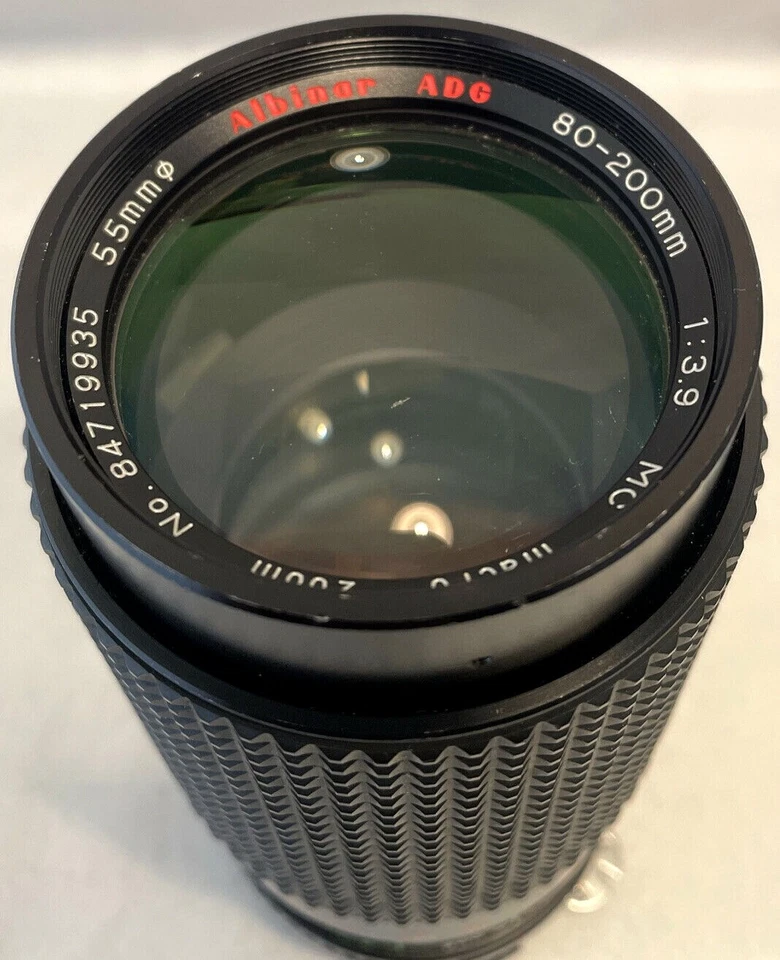 ALBINAR ADG 80-200mm f/ 3.9 lens  for Pentax mount camera +MACRO SN84719935 - Image 1 of 4