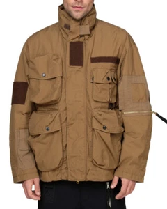 Diesel - Chaqueta de Campo Militar para Hombre Parka Marrón - J-BUMS - Imagen 1 de 4