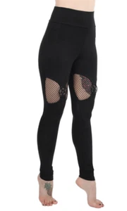 Killstar Mesh Pentagram Leggings XL - Picture 1 of 2
