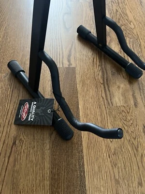 Soporte de guitarra plegable - Stagg SG-A108BK para guitarra acústica, eléctrica o bajo Foto 1 de 4