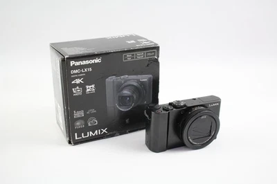 Panasonic Lumix DMC-LX15 Digital Compact Camera Working w/ 3x Optical Zoom - Image 1 of 4