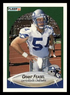 Grant Feasel 1990 Fleer #265 Seattle Seahawks FOOTBALL *075 - Image 1 of 2