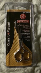 Mundial Classic Forged 4" Sharp Point Embroidery Scissors - Picture 1 of 2