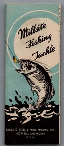 Catálogo de caja de aparejos señuelos de pesca Millsite vintage - Imagen 1 de 4
