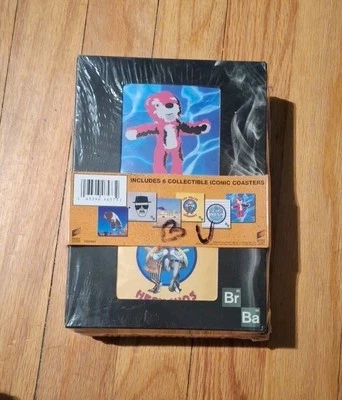 Truly Rare BREAKING BAD Coaster Set Of 6 Seasons 1 2 3 New SEALED Scarce - Image 1 of 4