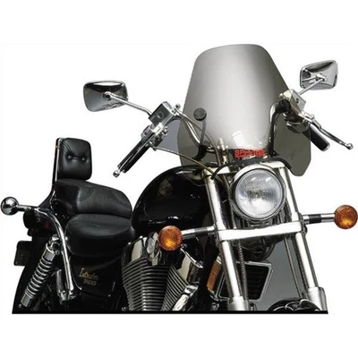Slipstreamer - S-06-A-C-M - S-06 Spitfire Sport Shield with 1in. Clamp, Smoke - Image 1 of 4