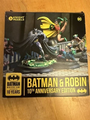 Knight Models Batman Mini Game Batman & Robin (10th Anniversary Ed) Pack NM - Image 1 of 4
