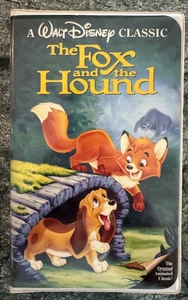 The Fox and The Hound VHS Disney Video Kids Family Movie Clamshell - Picture 1 of 1