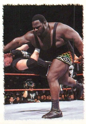 WWE WWF 1999 Hot Shots Attitude Wrestling Sticker - Mark Henry 179 - Image 1 of 2