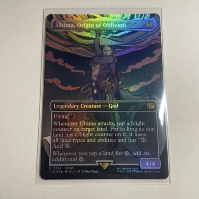 Ultima, Origin of Oblivion (Borderless) (Foil) Magic MTG Final Fantasy 0324 - Image 1 of 2