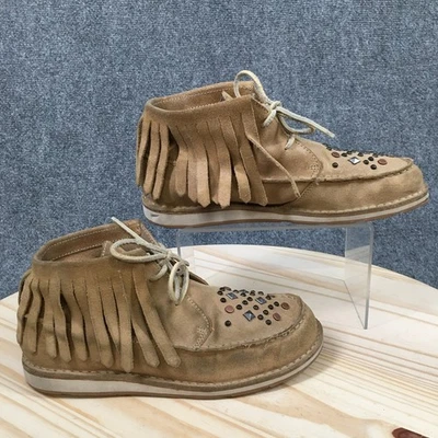 Ariat Boots Womens 8.5B Cruiser Studded Lace Up Chukka Ankle Boot 10021614 Brown - Image 1 of 4