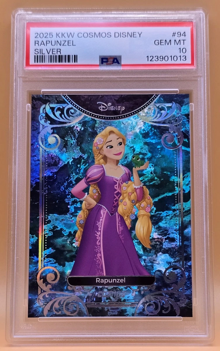 长发公主迪士尼收藏品交易卡| eBay