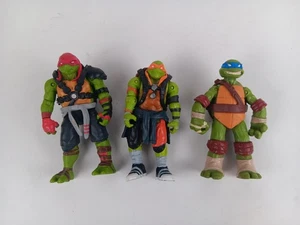 Teenage Mutant Ninja Turtles Actionfiguren 3 Stück 2012 2015 Viacom Paramount - Bild 1 von 5