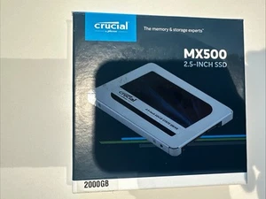 Crucial MX500 2TB 2.5" SATA III Internal SSD (CT2000MX500SSD1) - Photo 1/2