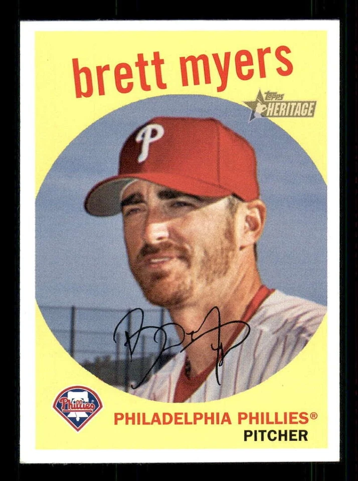 Tarjeta de béisbol Topps Heritage 2008 #1-500 (base) estrellas individuales/RC/HOF (tú eliges)  Foto 1 de 1