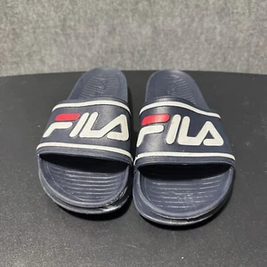 Fila Slippers Men’s 12 Stained Made In China Multi-Colored Vintage Y2K - Picture 1 of 4