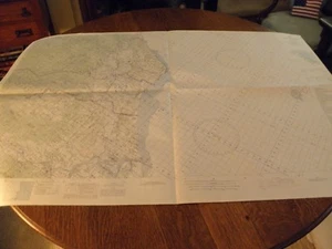 1966 NAUTICAL COMBAT CHART,GULF OF TONKIN,VIETNAM, MUI LAY - Picture 1 of 4
