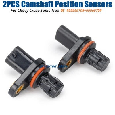 2x Camshaft Position Sensor for CHEVROLET AVEO AVEO5 1.6L 09-11 CRUZE 1.8L 10-15 - Image 1 of 4