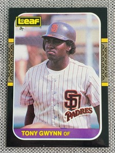 TONY GWYNN 1987 Leaf Canadian Baseball Card #235 San Diego Padres MLB HOF RARE