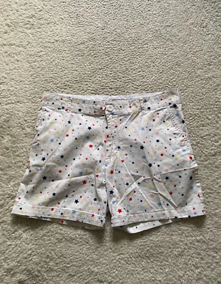 Pantalones Cortos Chico Caribbean Joe & Company Mujer Estrellas Talla 12 Foto 1 de 4