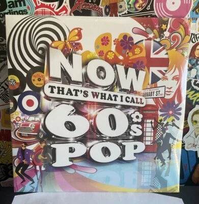 NOW THAT’S WHAT I CALL 60’S POP NEW 3LP VINYL BOB DYLAN THE WHO SUPREMES BYRDS - Image 1 of 2