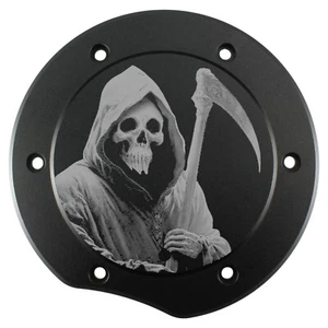 Motordeckel links vorne - Reaper - schwarz → Yamaha XVS 1300 Custom - Bild 1 von 3