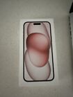 iphone 15 plus pink “Box Only” with Apple Sticker Authentic