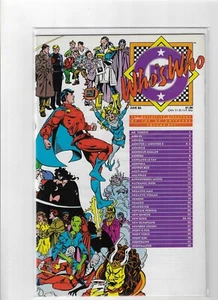 WHO'S WHO: THE DEFINITIVE DIRECTORY OF THE DC UNIVERSE #16 @1986 - Bild 1 von 1