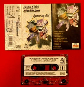 DEJAN CUKIC 1998 IGRAMO NA ULICI YUGOSLAVIA SERBIA CROATIA BOSNIA CASSETTE TAPE - Picture 1 of 2