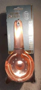 Thyme & Table Brushed Copper Stainless Steel Cocktail Strainer - Picture 1 of 1