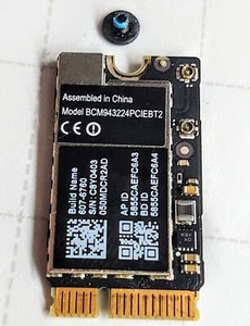 Apple MacBook Air 11" A1370 Late2010 WiFi Wireless AirPort Card 607-6760 - Afbeelding 1 van 6