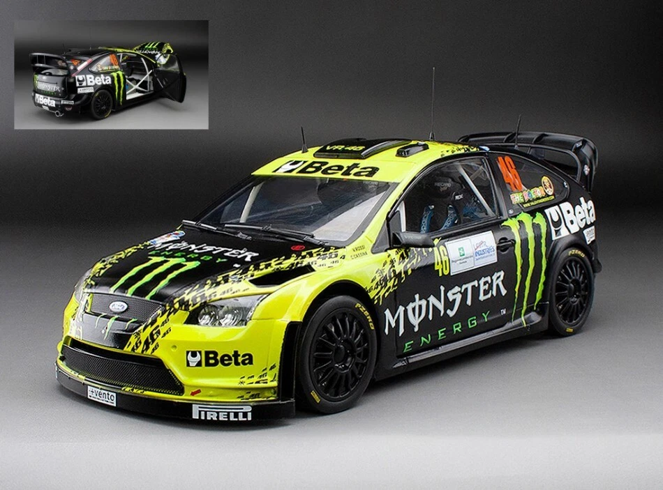 Modellino auto scala 1:18 FORD FOCUS WRC08 MONZA RALLY SHOW modellismo statico - Immagine 1 di 1