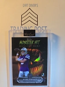 Wild Card Haunted Hits 2024 AVERY JOHNSON # MHP-AJ 1/1 Monster Hit Prizm Holo RC - Imagen 1 de 3
