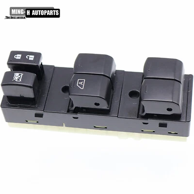 Interruptor de ventana eléctrica izquierda lado conductor Nissan Rogue 10-13 Rogue Select 14-15 Foto 1 de 4