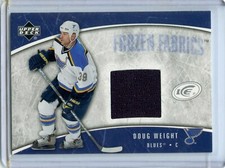 2005-06 Upper Deck Ice Frozen Fabrics  Pick what you need!!!!