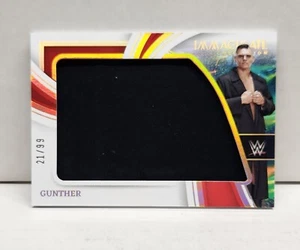 GUNTHER 2023 Immaculate WWE Immaculate Standard ~ Jumbo RELIC #'d /99 - Picture 1 of 2