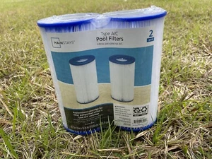 NEW! Mainstays 2-Pack TYPE A or C Pool Universal Replacement Filter Cartridge - Picture 1 of 3