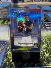 2017 Donruss Optic - Rated Rookie Red and Yellow Prizm #195 Deshaun Watson (RC)