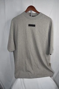 Essentials Fear Of God Grey Men’s T-Shirt Size XS NWT Oversized - Picture 1 of 6