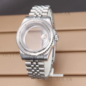 Caja de reloj de 40 mm correa nh35 cristal de zafiro para movimiento Seiko Nh35 nh36 ETA 2824 - Imagen 1 de 24