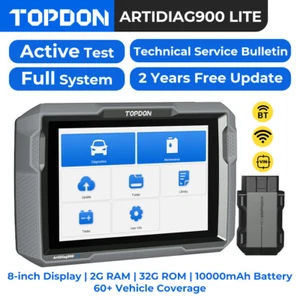 AU TOPDON Scanner ArtiDiag900 Lite Auto Full Diagnostic Bidirectional Scan Tool - Picture 1 of 20