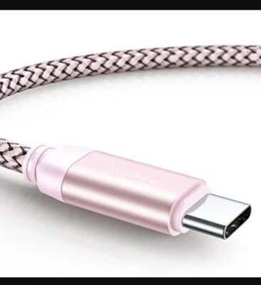 Set of 2 Type C Cable Powerline USB C to USB 2.0 Cable 6.6ft for Samsung MacBook - Image 1 of 4