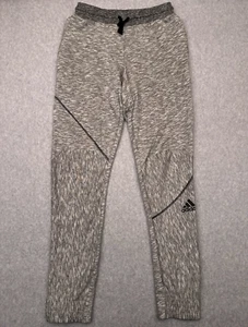 Adidas Cross Up Jogger Jogginghose Herren mittelgrau meliert Kordelzug Tapered - Bild 1 von 12