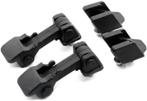 For 2007-2018 Jeep Wrangler JK Unlimited Black Hood Latch Locking Catch Buckle - Picture 1 of 10