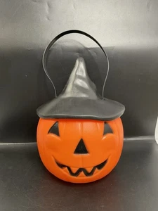 De colección Empire Jack o Linterna con Sombrero de Brujas Molde Soplado Cubo de Caramelos - Imagen 1 de 13